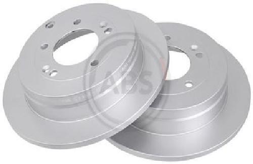 2x Original A.B.S. Brake Disc 18238 for Hyundai KIA