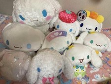 Sanrio Cinnamoroll Plush Set 9 Pieces Collectible Lot Tags Included Rare