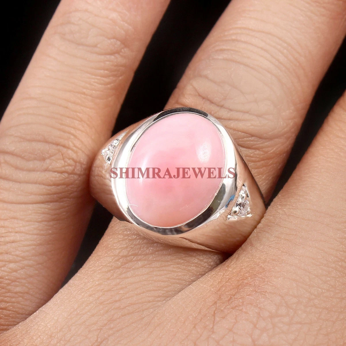 Rose opal deals ring