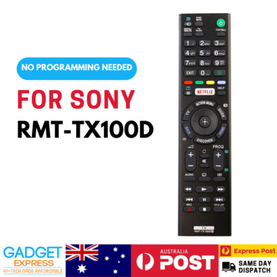 For Sony Replacement Infrared Remote Control RMT-TX100D
