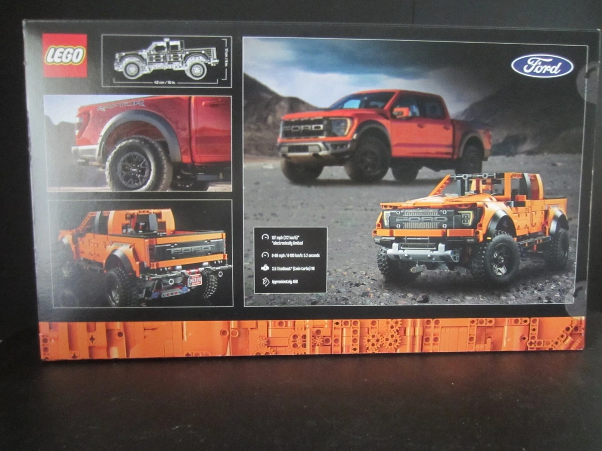 1379pcs Ford Raptors F-150 Pickup Truck Racing Car MOC 42126