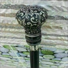 Victorian Knob Handle Wooden Walking Cane 36" For Men Women Seniors Adult Gift.