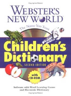 Websters New World Childrens Dictionary with CD-ROM - Hardcover - VERY GOOD