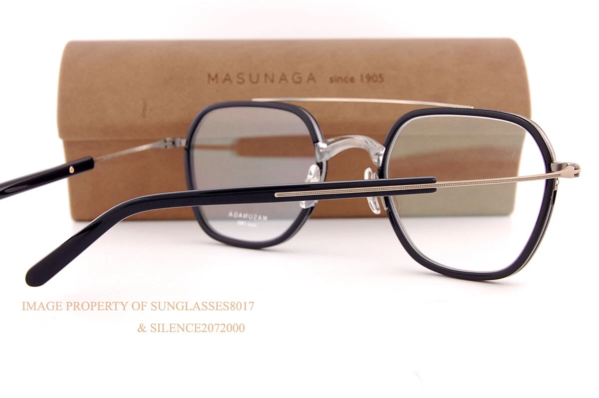 Brand New MASUNAGA Eyeglass Frames GMS 115-35 Navy For Men Women 51mm