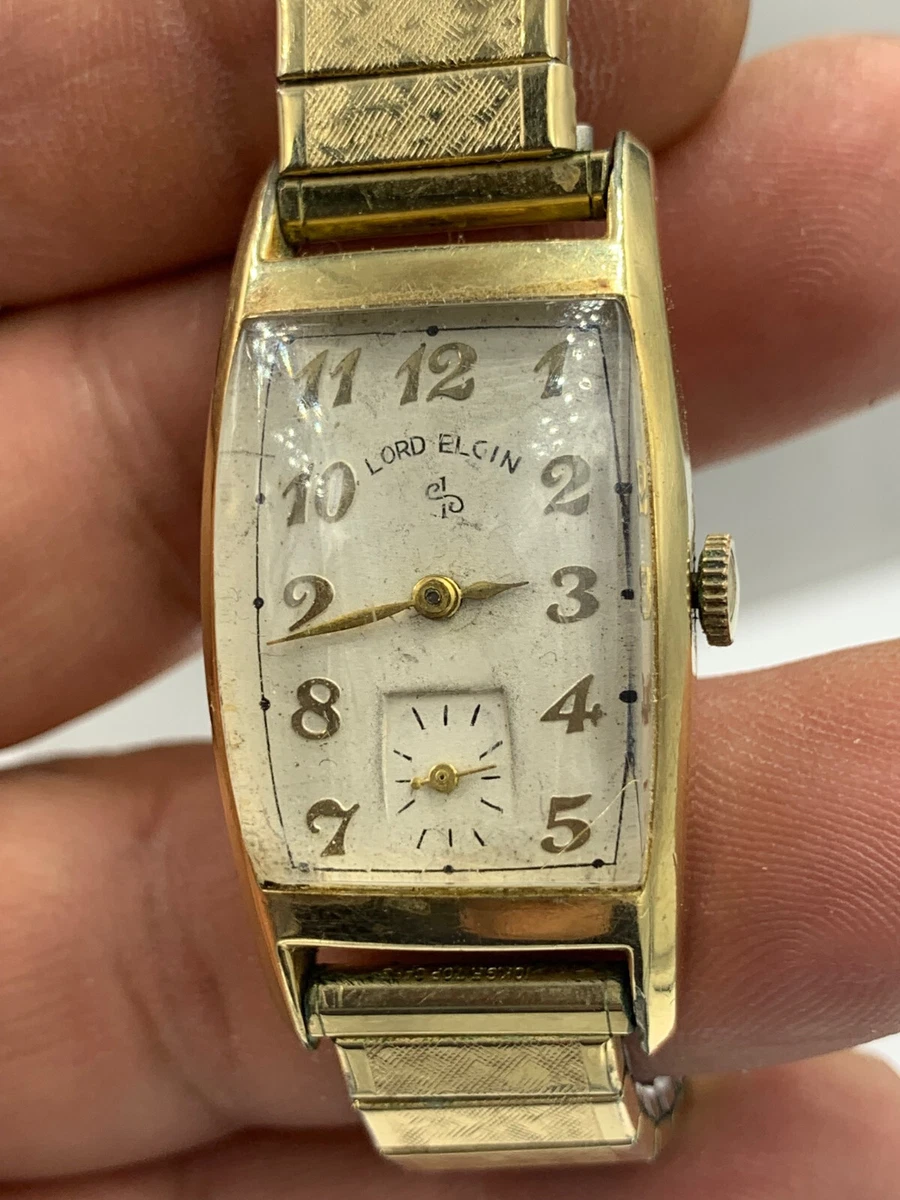 Lord elgin hotsell gold watch