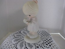 Precious Moments "Always In His Care" Special 1990 Limited Edition   Gift Idea