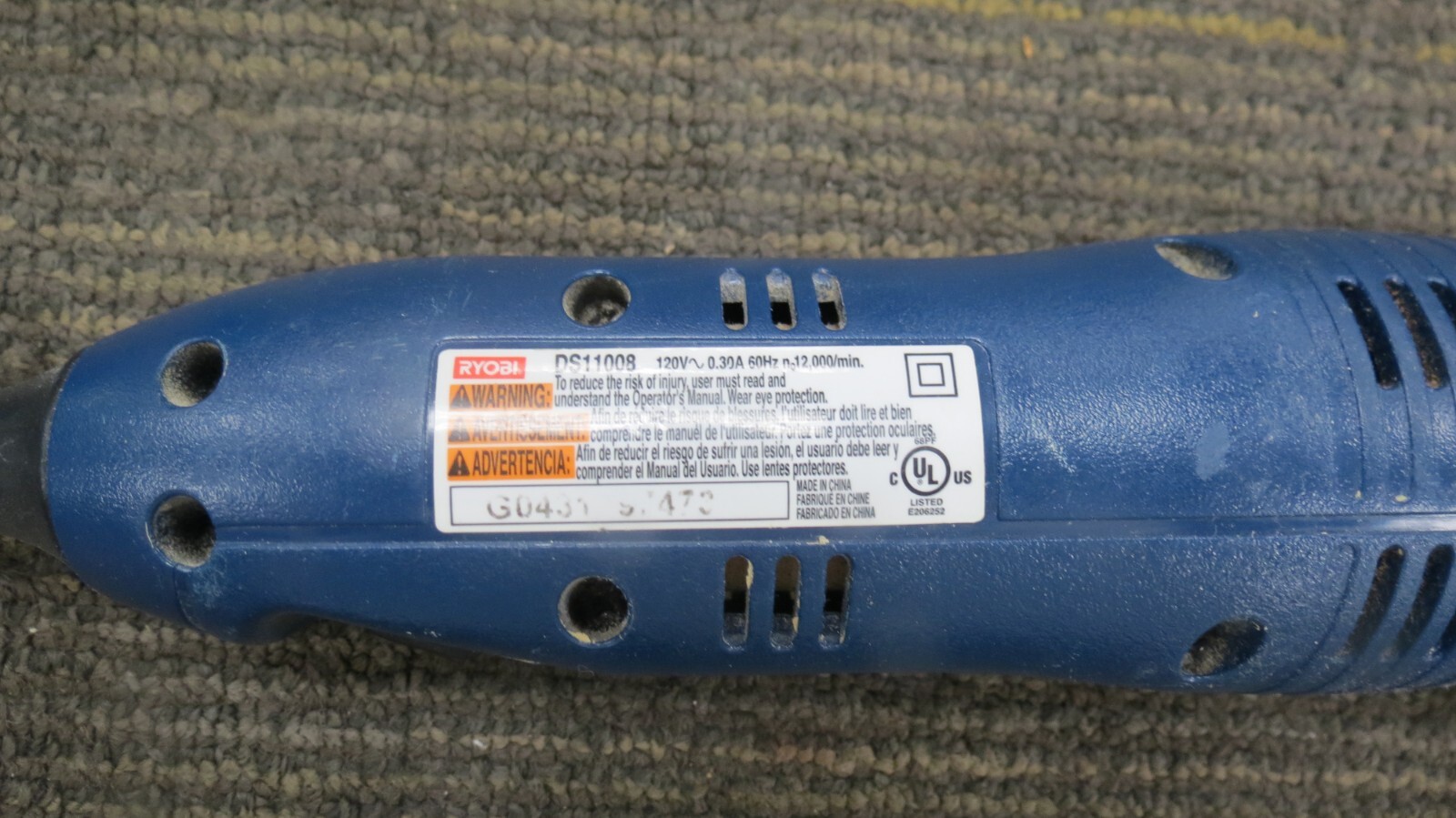 RYOBI DS11008 CORDED ELECTRIC SANDER eBay