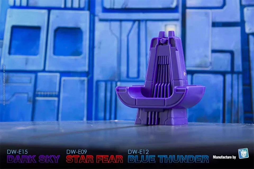 Dr Wu DW-E09 Starscream E12 Thundercracker E15 Skywarp DW-E09G E09T E09D Figure - Image 4 of 4