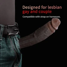 Dildo9 Inch Realistic Lifelike Big Real Dong Suction Cup Waterproof Women Toy