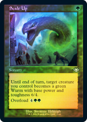 MTG FOIL Scale Up Retro - Modern Horizons #023