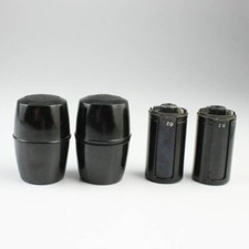 Lot of 2 - Contax Zeiss Ikon - ZU - Brass Metal Reloadable Film Cassette  Case