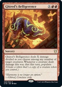 Ghired's Belligerence x4 - Commander 2019 - NM-Mint, English - Commander 2019