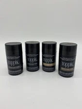 Lot Of 4 Toppik Hair Building Fibers - 0.42oz