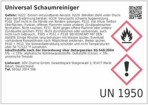 SDV Pflegeset für Cabrio Verdecke, Schaumreiniger+Imprägnierspray Imprägnier KFZ - Bild 3 von 3