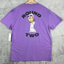 Round Two Nickelodeon Short Sleeve Rocket Power Reggie Mens Large Purple