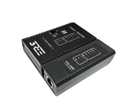 Tester CAVO di rete RJ45 strumento di test Ethernet Cat5 Cat5e Cat6 Cat7 UK - Foto 6 di 12