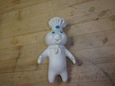 1971 Vintage the Pillsbury Doughboy Poppin Fresh Swivel Head 7 Vinyl Doll