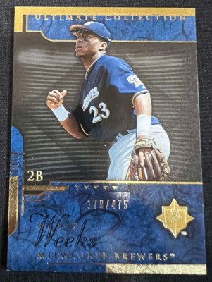 RICKIE WEEKS Milwaukee Brewers 2005 Ultimate Collection #83 MLB #179/475