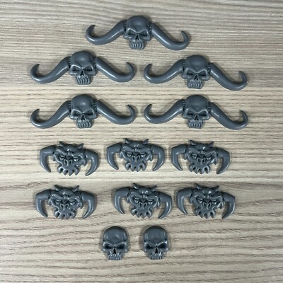 ARCANE RUINS SKULLS ICONS MORDHEIM WARCRY BANNER TOPS TERRAIN WARHAMMER AOS