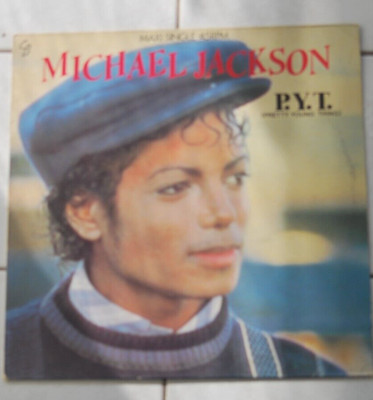 Michael Jackson   P.Y.T. (Pretty Young Thing) 12'' Maxi   EPCA 12.3910 near mint