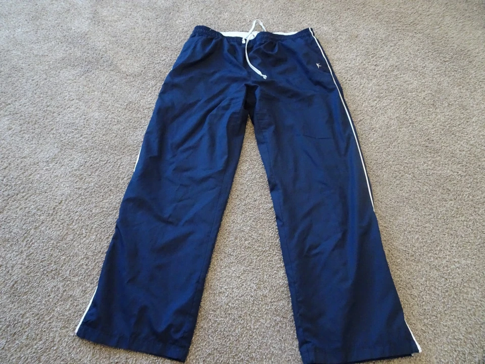 Danskin Now 女式蓝色中腰直筒运动裤 SIZE XL 16-18 — 第 2/4 张图片