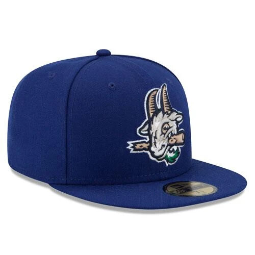 CAPPELLO DA STRADA HARTFORD YARD GOATS MILB UOMO NEW ERA ON FIELD FIT TAGLIA 7 1/2 - Foto 3 di 4