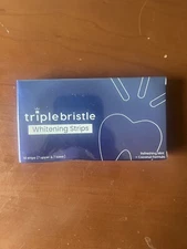 Triple Bristle Refreshing Mint Coconut Formula Teeth Whitening Strips 14