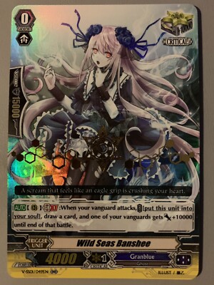 CARDFIGHT VANGUARD WILD SEAS BANSHEE V-SS01/049EN RR (HOT-STAMPED) 