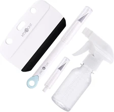 Window Film Kit - 4 Pcs Window Privacy Film Installation Tools, Easy to Apply Gl