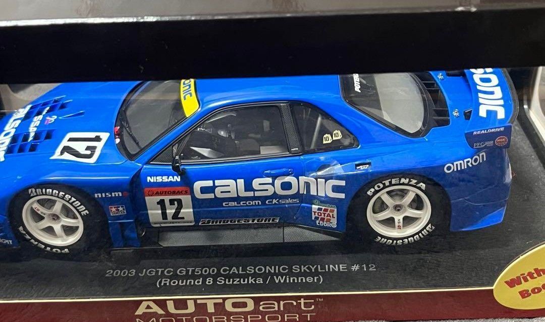 AUTOart 1/18 JGTC 2001 #12 Calsonic Skyline R34 GTR AUTOart 1/18 JGTC 2001 #12 Calsonic Skyline R34 GTR