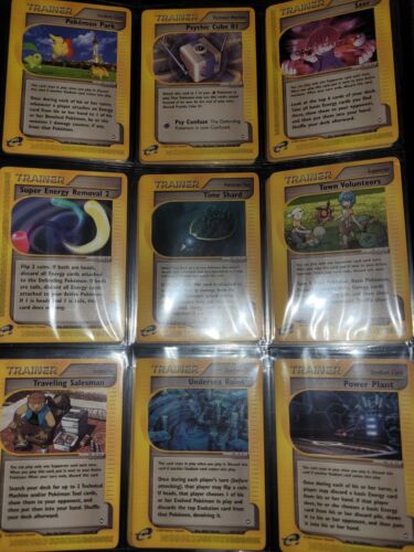 Pokemon WOTC Aquapolis Complete Non-Holo Common/Uncommon L@@K NM 107 cards - Bild 11 von 12