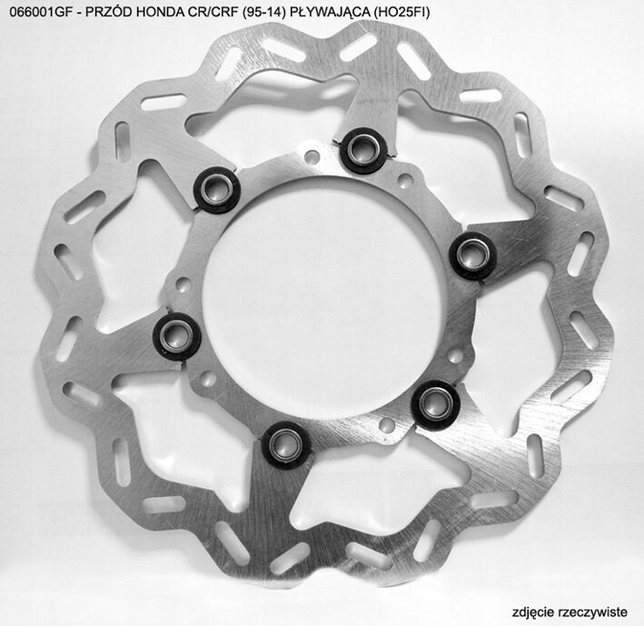 Disque de frein flottant avant Honda CR/CRF HO25FI pour un freinage enduro précis et réactif
