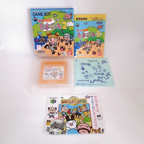 Tamagotchi 2 Nintendo Gameboy GB Box Manual Sticker Very Good Condition VG - Picture 1 of 12