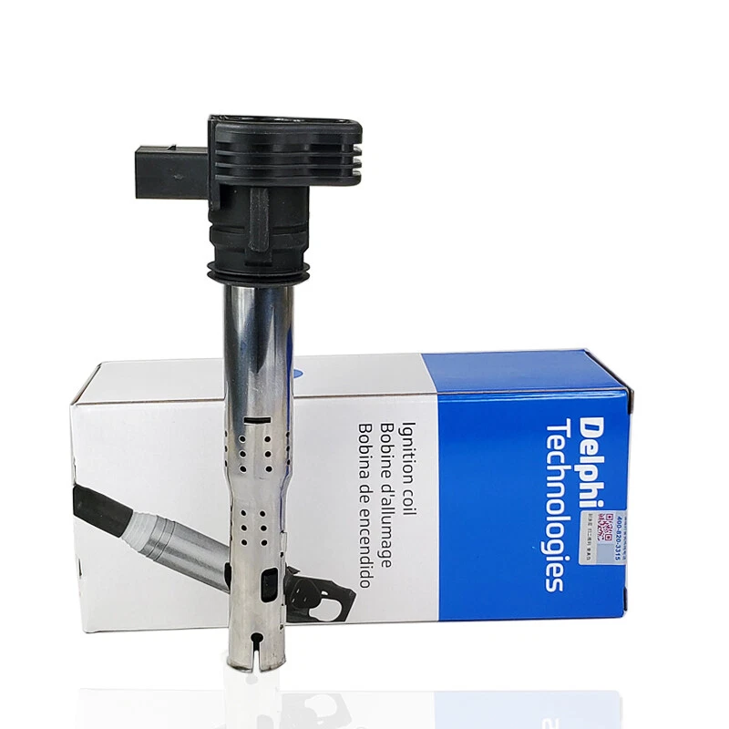 4 bobinas de encendido Delphi OEM para Audi A4 A5 VW Golf Jetta GLi 2.0T 07K905715F Foto 3 de 4