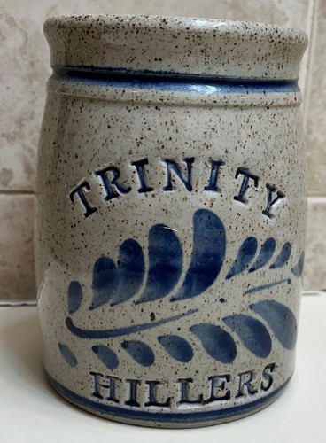 Washington, PA. Trinity High School Stoneware Jar. c1970's. TRINITY HILLERS. NoR - 第 1/6 張圖片