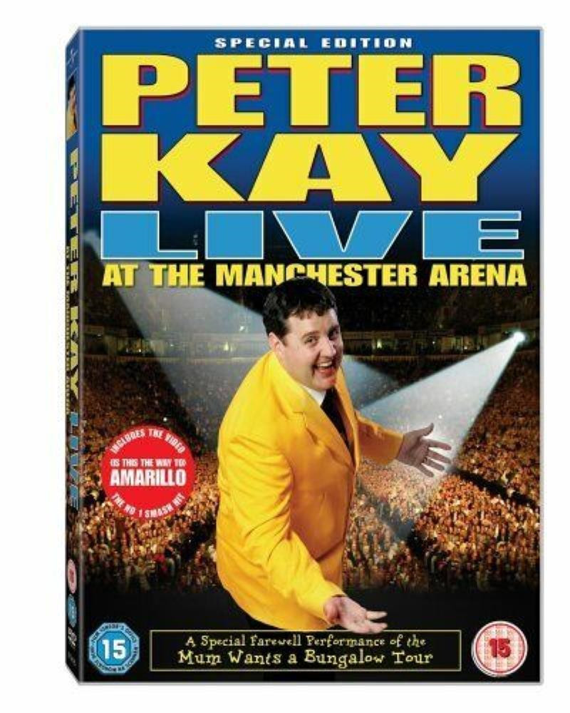Peter Kay: Live at Manchester Arena DVD (2005) FREE SHIPPING