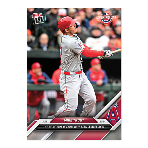 2024 Topps Now 6 Mike Trout