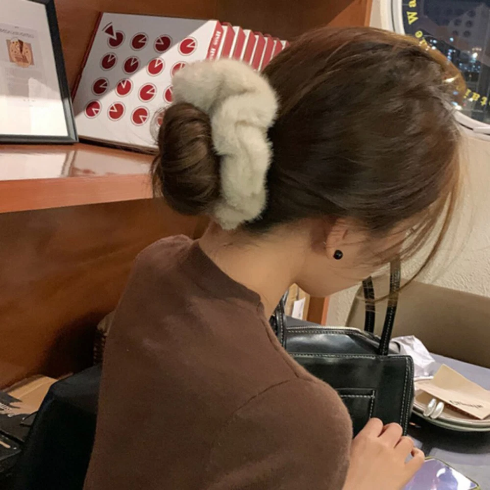 2/4/6X Hair Scrunchies Headband Large Intestine Ring Elastics Hair Band Rope US∂ - Image 4 of 4