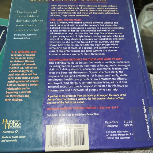 When Violence Begins At Home : A Comprehensive Guide - Domestic Abuse - Picture 2 of 2