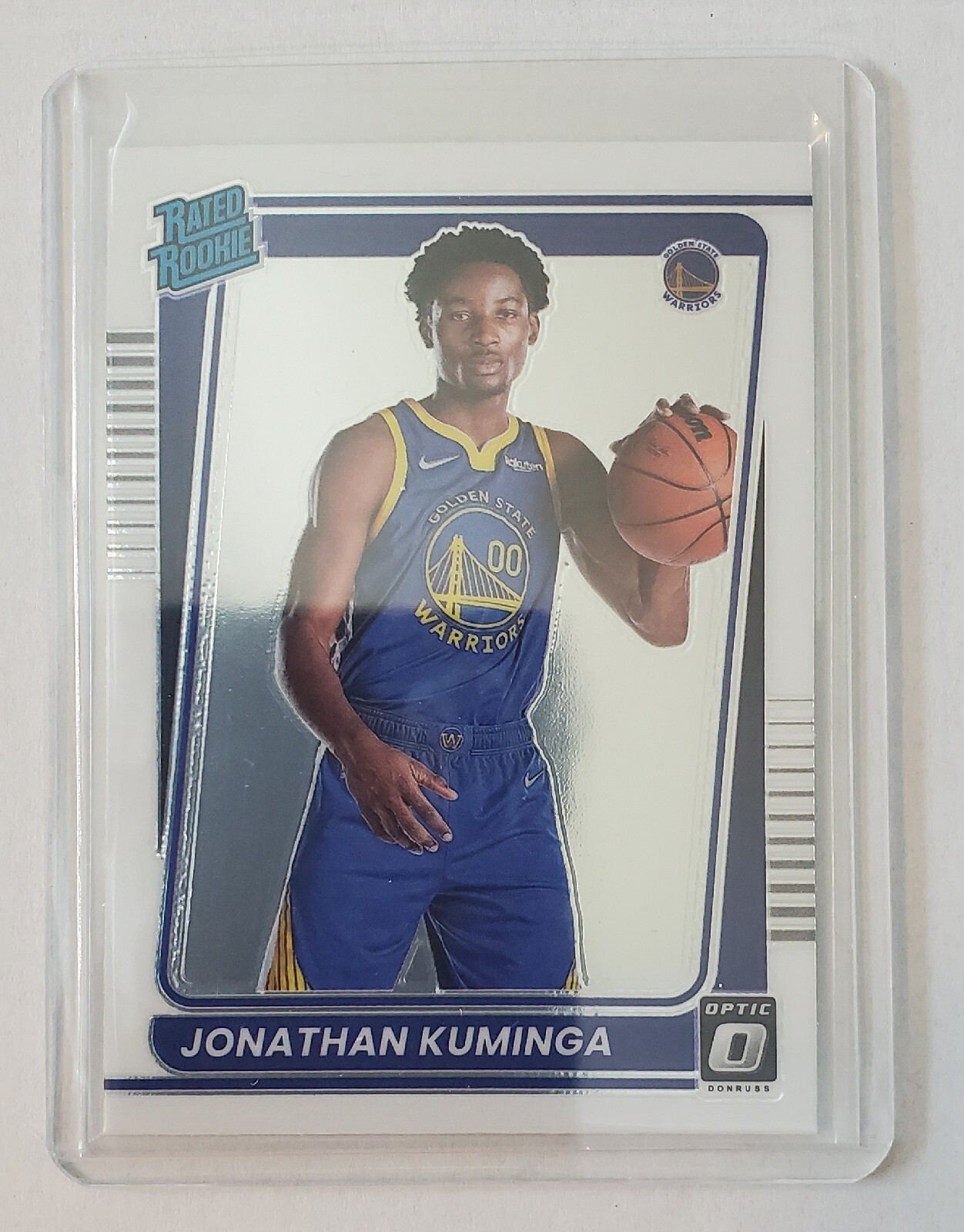 2021-22 Donruss Optic Jonathan Kuminga #190 Rated Rookie
