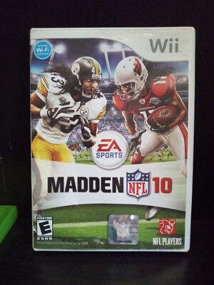 Madden NFL 10 Nintendo Wii Video Game 2009 Sports Football W/ Manual ...