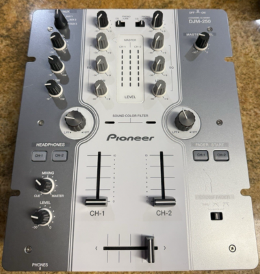 Pioneer DJM-250 2チャンネル DJミキサー Pioneer DJ DJM-250MK2 rekordbox対応 2ch DJミキサー