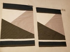 Project 62 Quilted Wall Tapestry 100% Cotton 36x24” NEW! Pair