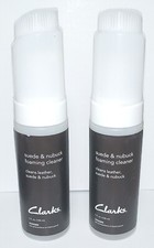 Clarks Suede Nubuck Leather 5 oz Foaming Cleaner Set of 2