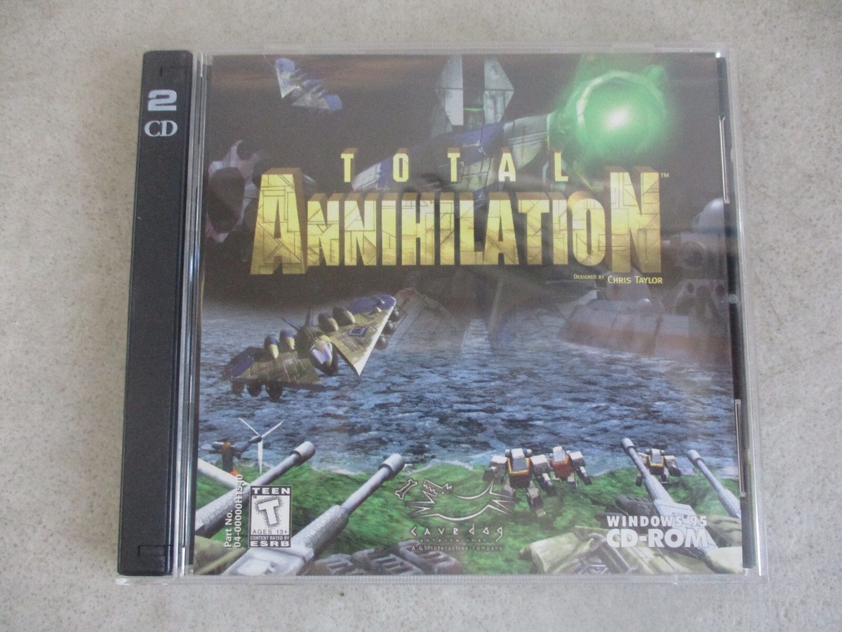 VINTAGE 1997 PC TOTAL ANNIHILATION 2 CD VIDEO GAME WINDOWS