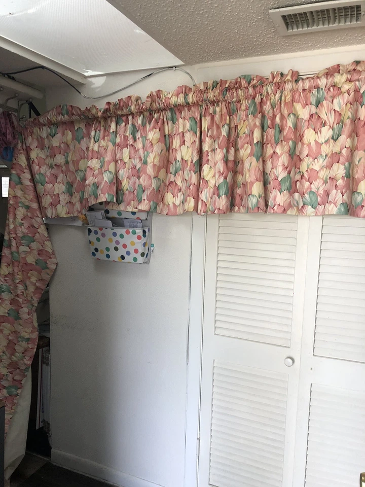 VNT WAVERLY СПЕЦИАЛЬНЫЙ ТЮЛЬПАН ЦВЕТОЧНЫЙ БАЛДАХИН РОЗОВЫЙ XTRA ДЛИННЫЙ 24x210 «СТЕРЖЕНЬ ПОДКЛАДКА EUC - Изображение 4 из 4