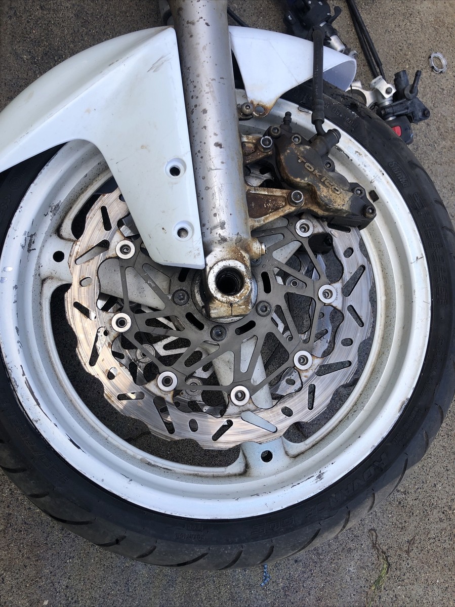 GSXR600/1000用TOKICO　TYPE-C (フロント)2セット GSXR600/1000用TOKICO TYPE-C (フロント)2セット - メルカリ