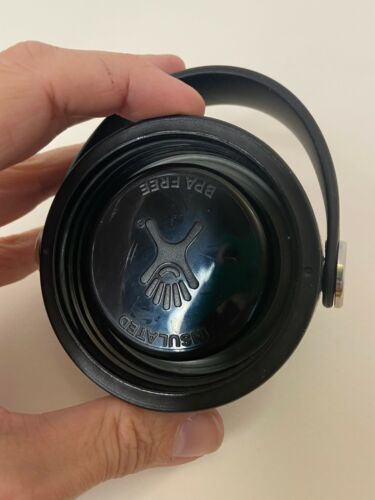 REPLACEMENT 3" Hydro Flask Wide Mouth Flex Cap Lid, BLACK WFX306 - EUC - Picture 4 of 6