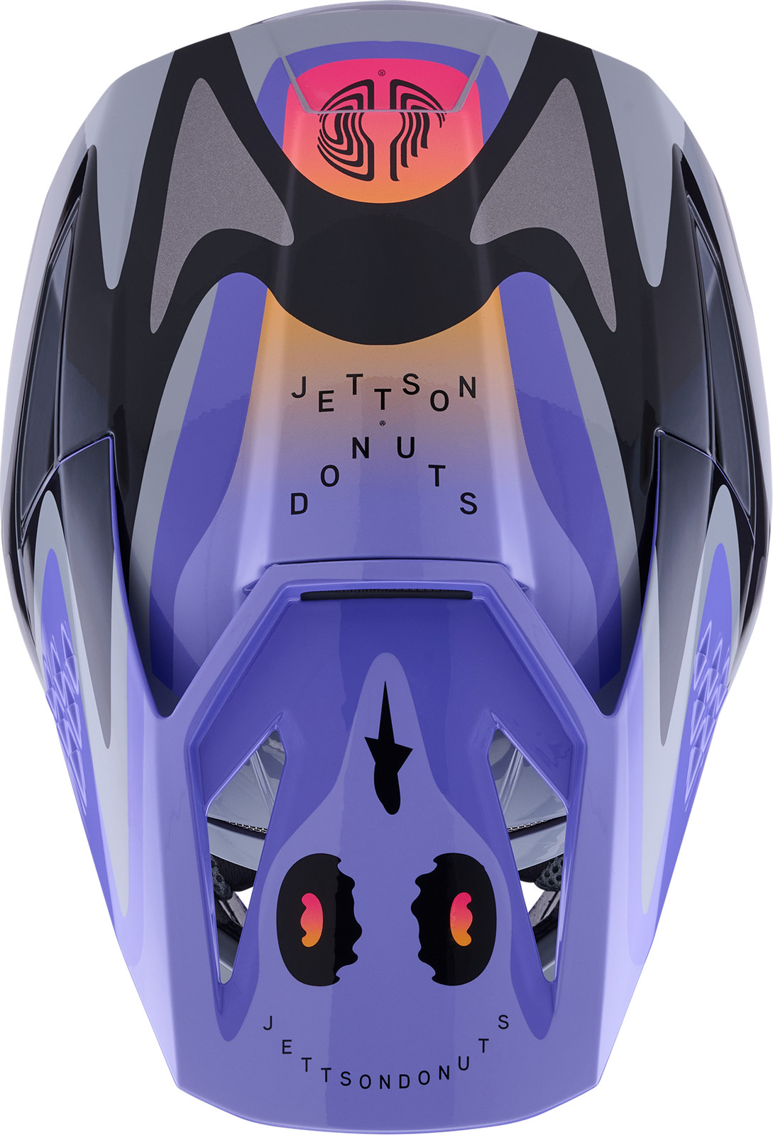 Jettson Sm3 Helmet Gry/Purp/Blk Glossy For Xl