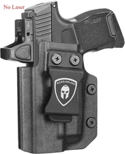  IWB Holster For Sig P365/P365XL with WARRIORLAND WLS-103/103G Mounted,Left Hand